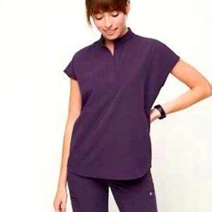 Figs Purple shadow womens Rafaela scrub top. Brand new in bag! Size medium.